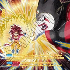 Dragon Ball Super BT30 SS4 Son Goku (Mini), Small Super Warrior (V.2 - Spec