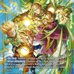 Dragon Ball Super FB08 Broly (FB08-087) [Fusion World] (V.2 - Alternate Art