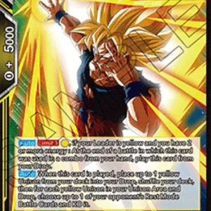 Dragon Ball Super P SS Son Goku, Fulfilling a Promise (V.1 - Promo)