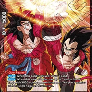 Dragon Ball Super P SS4 Son Goku & SS4 Vegeta, Combo Attack