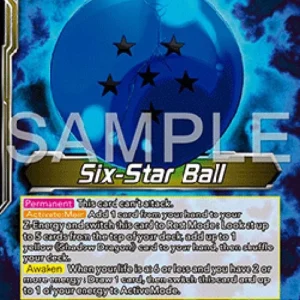 Dragon Ball Super P Six-Star Ball // Oceanus Shenron, Elegant Shadow Dragon