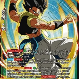 Dragon Ball Super P Gogeta, Birth of the Ultimate Warrior (V.1 - Promo)
