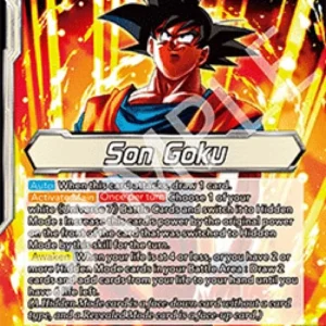 Dragon Ball Super BT28 Son Goku // SSG Son Goku, Crimson Power (V.2 - Alter