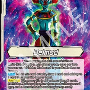Dragon Ball Super BT28 Belmod // Belmod, God of Destruction (V.2 - Alternat