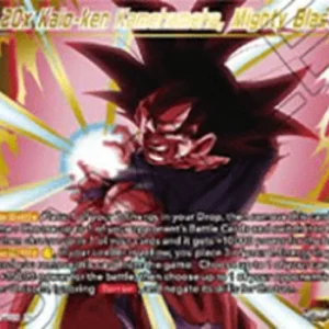 Dragon Ball Super BE23 x20 Kaio-ken Kamehameha, Mighty Blast