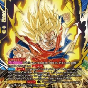 Dragon Ball Super BT20 SS Son Goku, Berserk Instincts (V.2 - Special Rare)