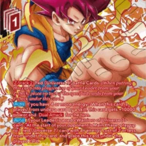 Dragon Ball Super BT20 SSG Son Goku, Rapidfire Response (V.3 - Uncommon)