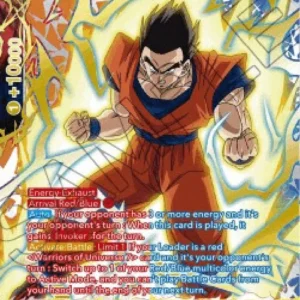 Dragon Ball Super BT20 Son Gohan, Strength of Conviction (V.3 - Super Rare)