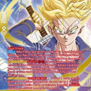 Dragon Ball Super BT23 SS Trunks, Self-Taught Traditional Technique (V.2 -