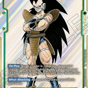 Dragon Ball Super SB01 Raditz (SB01-026) [Fusion World] (V.2 - Alternate Ar
