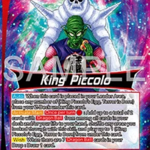 Dragon Ball Super BT25 King Piccolo // King Piccolo, Final Stage of Conques