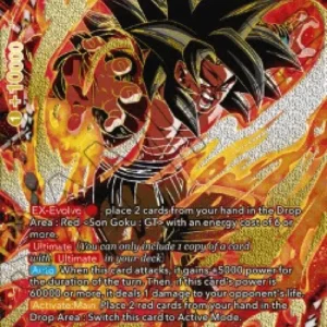 Dragon Ball Super BE21 Hyper Evolution Super Saiyan 4 Son Goku (V.1 - Secre