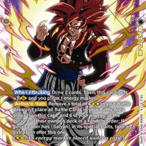 Dragon Ball Super FB09 Gogeta : GT (FB09-123) [Fusion World] (V.1 - Secret