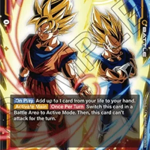 Dragon Ball Super FB09 Son Goku/Vegeta (FB09-082) [Fusion World] (V.1 - Sup