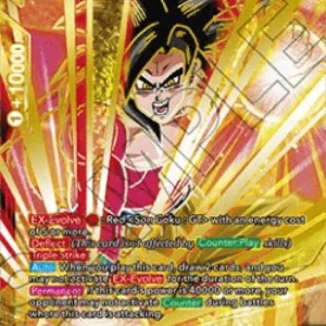 Dragon Ball Super BT4 Triple Flash SS4 Son Goku (V.2 - Special Rare)