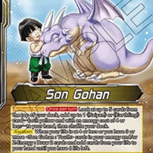Dragon Ball Super BT24 Son Gohan // Son Gohan, Rampage Premonition (V.2 - A