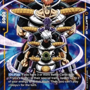 Dragon Ball Super FB01 Ginyu (FB01-109) [Fusion World] (V.2 - Alternate Art