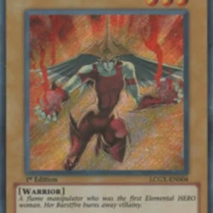 Yu-Gi-Oh! LCGX Elemental HERO Burstinatrix (V.2 - Secret Rare)