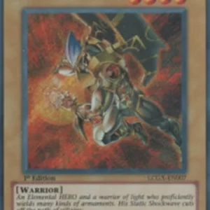 Yu-Gi-Oh! LCGX Elemental HERO Sparkman (V.2 - Secret Rare)