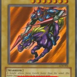 Yu-Gi-Oh! LOB Gaia The Fierce Knight (V.2 - Ultra Rare)