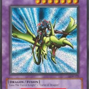 Yu-Gi-Oh! LOB Gaia the Dragon Champion (V.2 - Secret Rare)