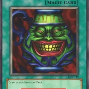 Yu-Gi-Oh! LOB Pot of Greed (V.2 - Rare)