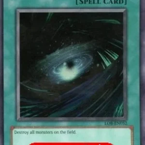 Yu-Gi-Oh! LOB Dark Hole (V.4 - Super Rare)