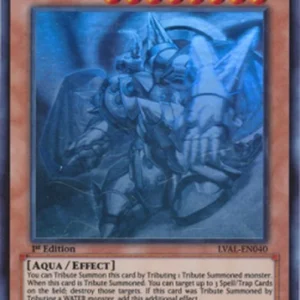 Yu-Gi-Oh! LVAL Mobius the Mega Monarch (V.2 - Ghost Rare)
