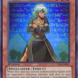Yu-Gi-Oh! LVAL Gravekeeper's Nobleman