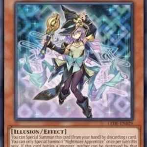 Yu-Gi-Oh! LEDE Nightmare Apprentice (V.1 - Secret Rare)