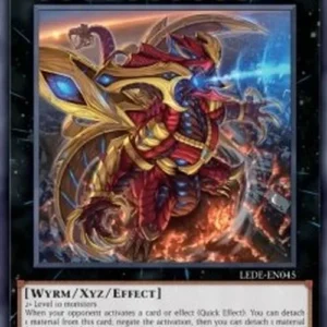 Yu-Gi-Oh! LEDE Varudras, the Final Bringer of the End Times (V.1 - Secret R