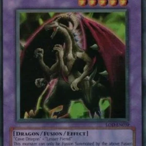 Yu-Gi-Oh! LOD Fiend Skull Dragon (V.2 - Super Rare)