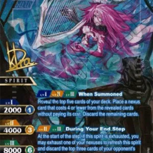 Battle Spirits Saga BSS04P Harp Princess Pollon (V.2 - Special Rare)