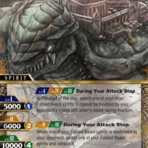 Battle Spirits Saga BSS03 Ten Millennia Turtle Genbu