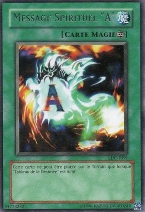 Yu-Gi-Oh! LDC Spirit Message "A"