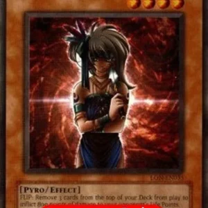 Yu-Gi-Oh! LON Lady Assailant of Flames (V.3 - Common)