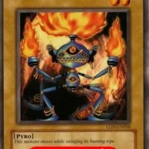 Yu-Gi-Oh! LON Flame Dancer (V.3 - Common)