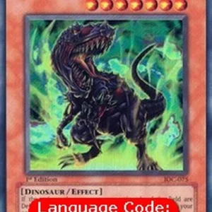 Yu-Gi-Oh! IOC Black Tyranno (V.1 - Ultra Rare)