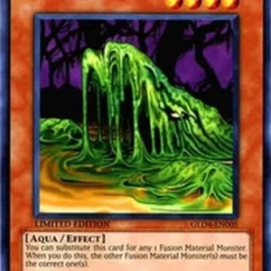 Yu-Gi-Oh! GLD4 Beastking of the Swamps