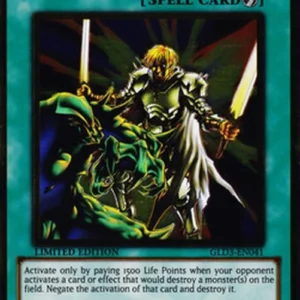Yu-Gi-Oh! GLD3 My Body as a Shield