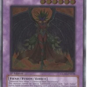 Yu-Gi-Oh! GLAS Evil HERO Inferno Wing (V.2 - Ultimate Rare)