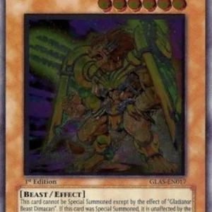 Yu-Gi-Oh! GLAS Gladiator Beast Alexander (V.2 - Ultimate Rare)