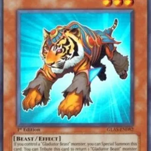 Yu-Gi-Oh! GLAS Test Tiger (V.1 - Ultra Rare)