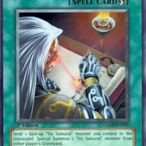 Yu-Gi-Oh! GLAS Cunning of the Six Samurai (V.1 - Super Rare)