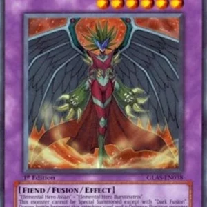 Yu-Gi-Oh! GLAS Evil HERO Inferno Wing (V.1 - Ultra Rare)