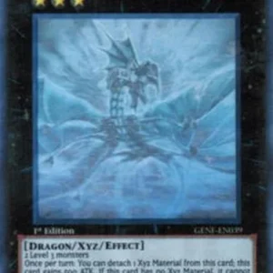 Yu-Gi-Oh! GENF Number 17: Leviathan Dragon (V.3 - Ghost Rare)