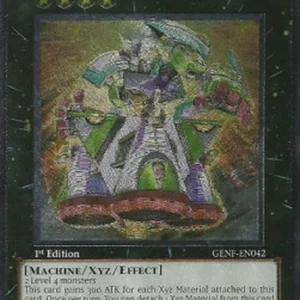 Yu-Gi-Oh! GENF Wind-Up Zenmaister (V.2 - Ultimate Rare)