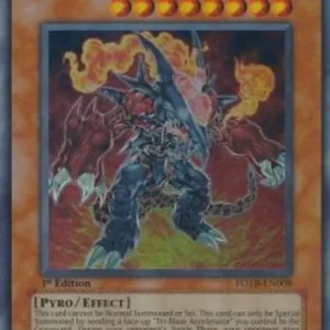 Yu-Gi-Oh! FOTB Volcanic Doomfire (V.1 - Ultra Rare)