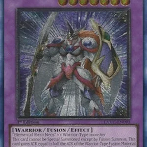 Yu-Gi-Oh! EXVC Elemental HERO Neos Knight (V.2 - Ultimate Rare)