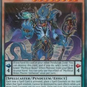 Yu-Gi-Oh! EXFO Mythical Beast Master Cerberus